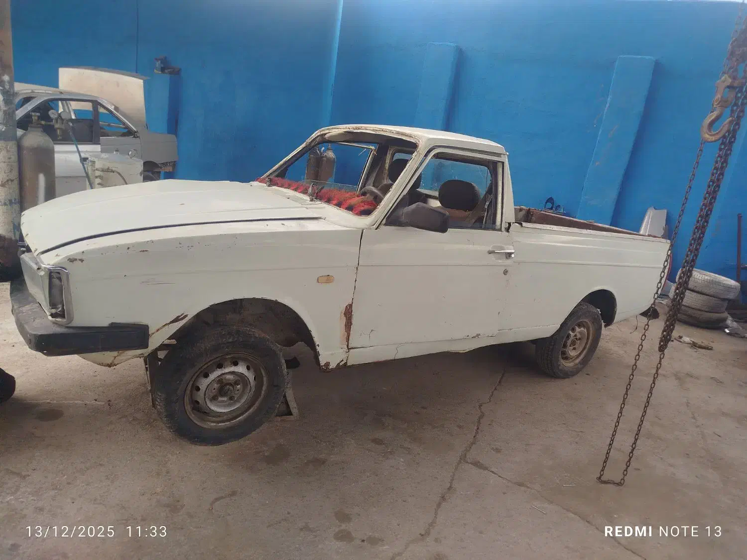 فروش پیکان وانت تصادفی|خودرو سواری و وانت|شوشتر, |دیوار