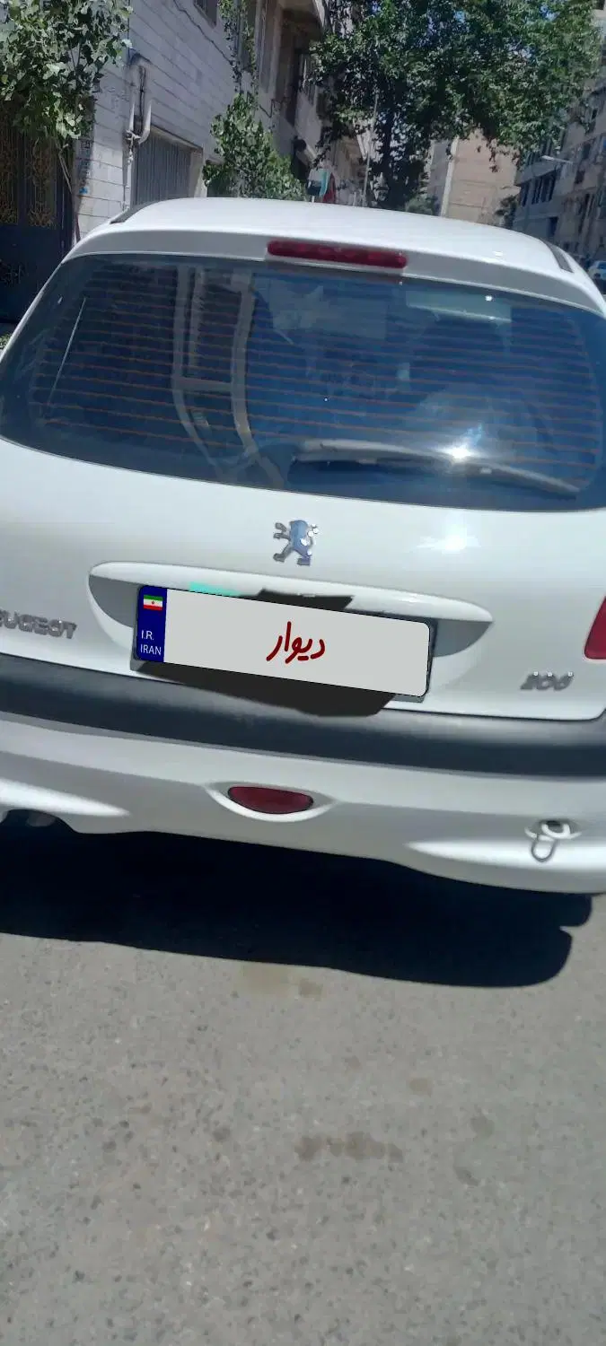 پژو 206|خودرو سواری و وانت|شهر ری, دولتآباد|دیوار