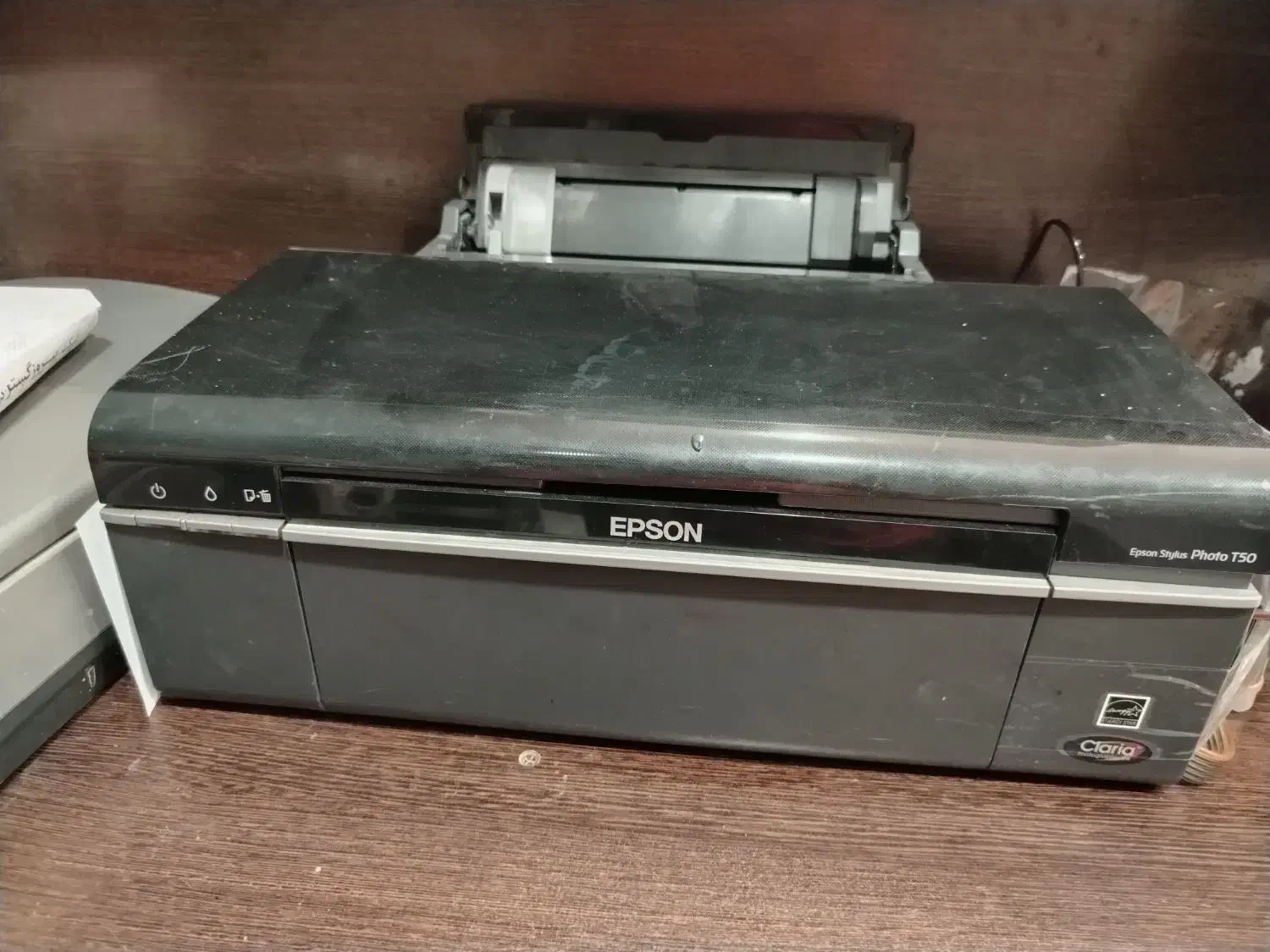چاپگر EPSONمدلT50 همراه با یه موتور چاگر|پرینتر، اسکنر، کپی، فکس|برازجان, |دیوار