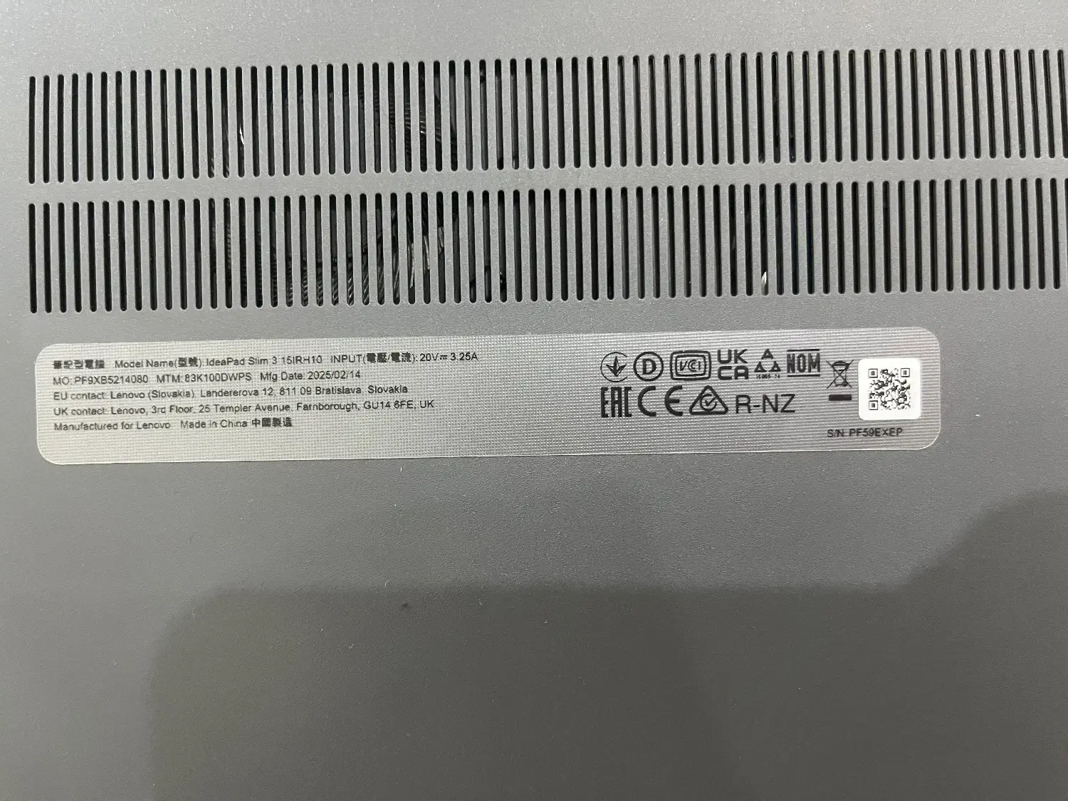 لپ تاپ لنوو مدل idea pad slim|رایانه همراه|کرج, فاز ۳ گوهردشت|دیوار