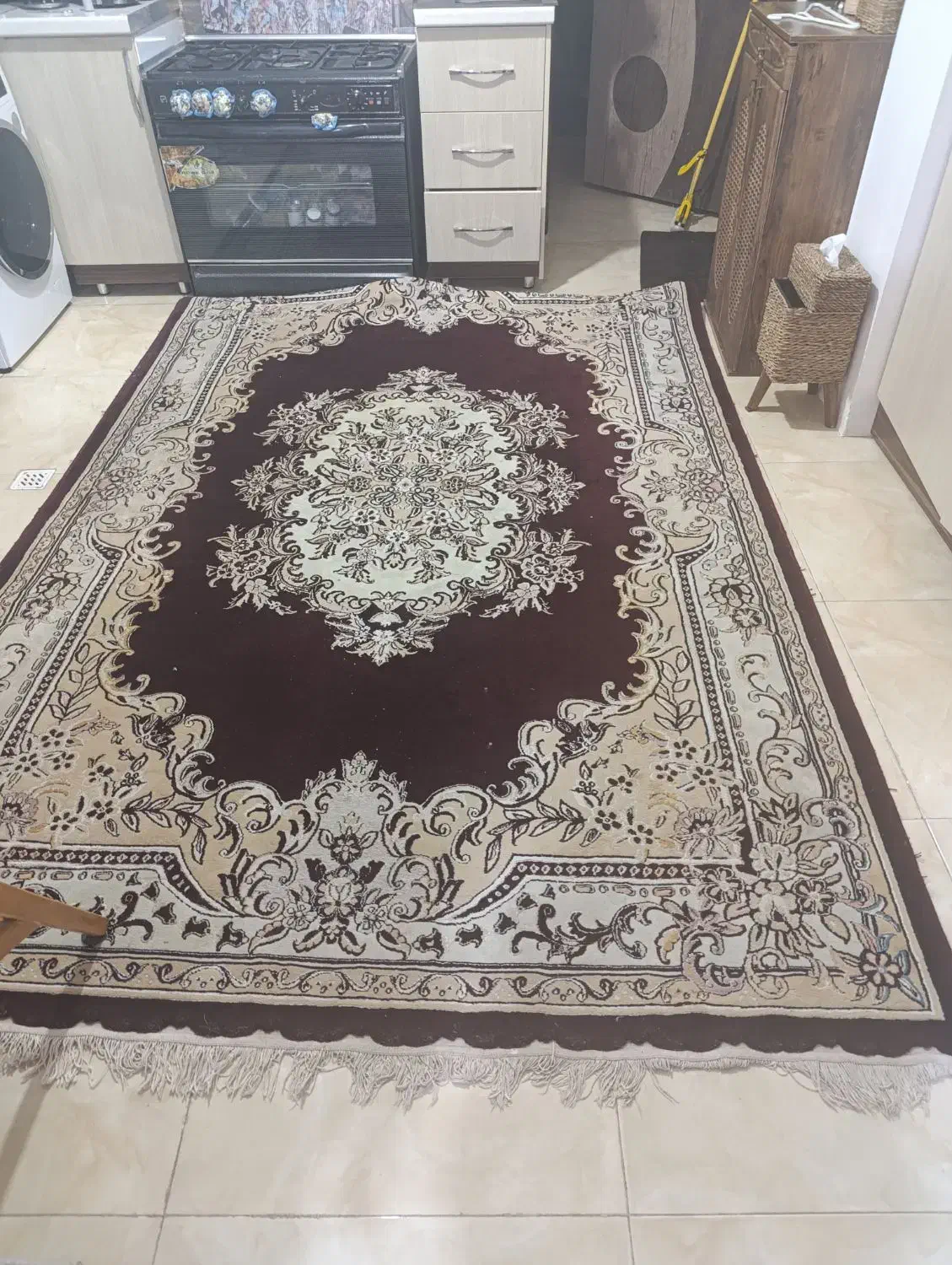 فرش دو در سه دیبا|فرش|کرمان, |دیوار