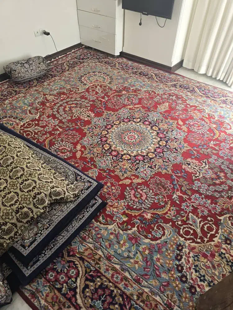 قالی کرمانی لاکی 12متری|فرش|کرمان, |دیوار