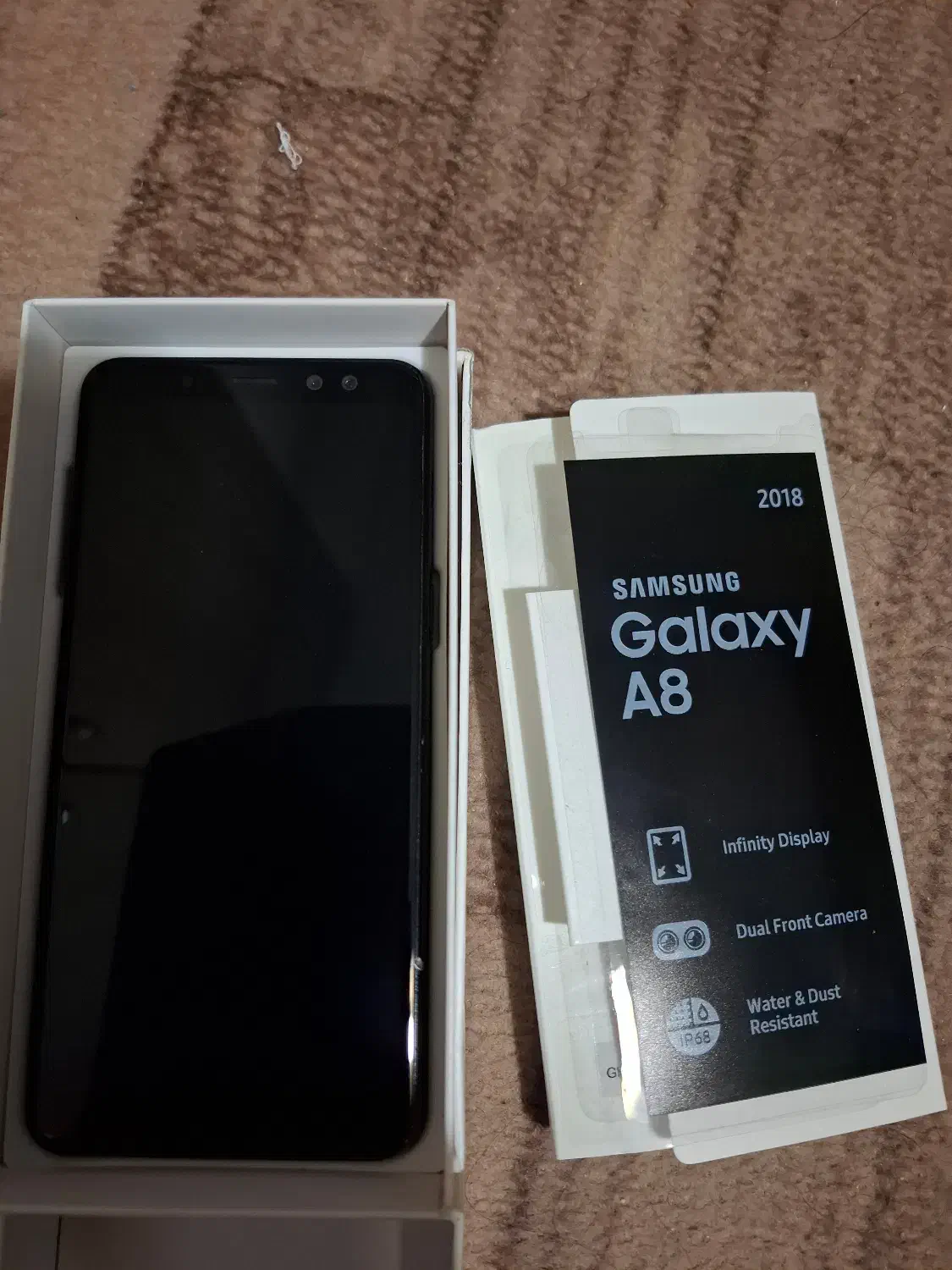 گوشی سامسونگ A8 2018|موبایل|اصفهان, رکن الدوله شرقی|دیوار