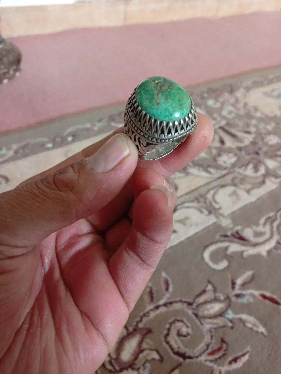 انگشتر فیروزه واصل|بدلیجات|مشهد, توس (بلوار توس)|دیوار