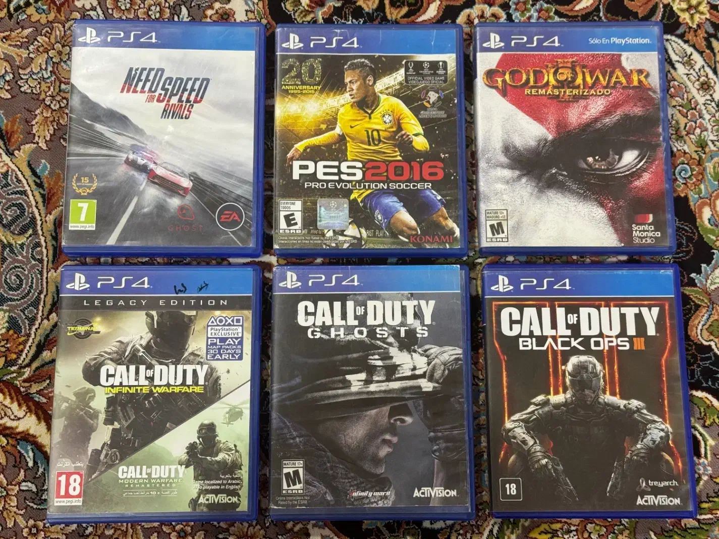 6 عدد بازی ps4 در حد نو|کنسول، بازی ویدئویی و آنلاین|میناب, |دیوار