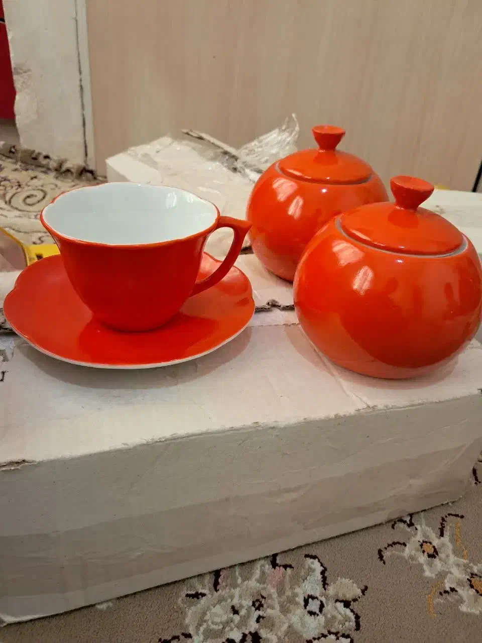 فنجان نعلبکی|ظروف سرو و پذیرایی|قم, سید معصوم|دیوار