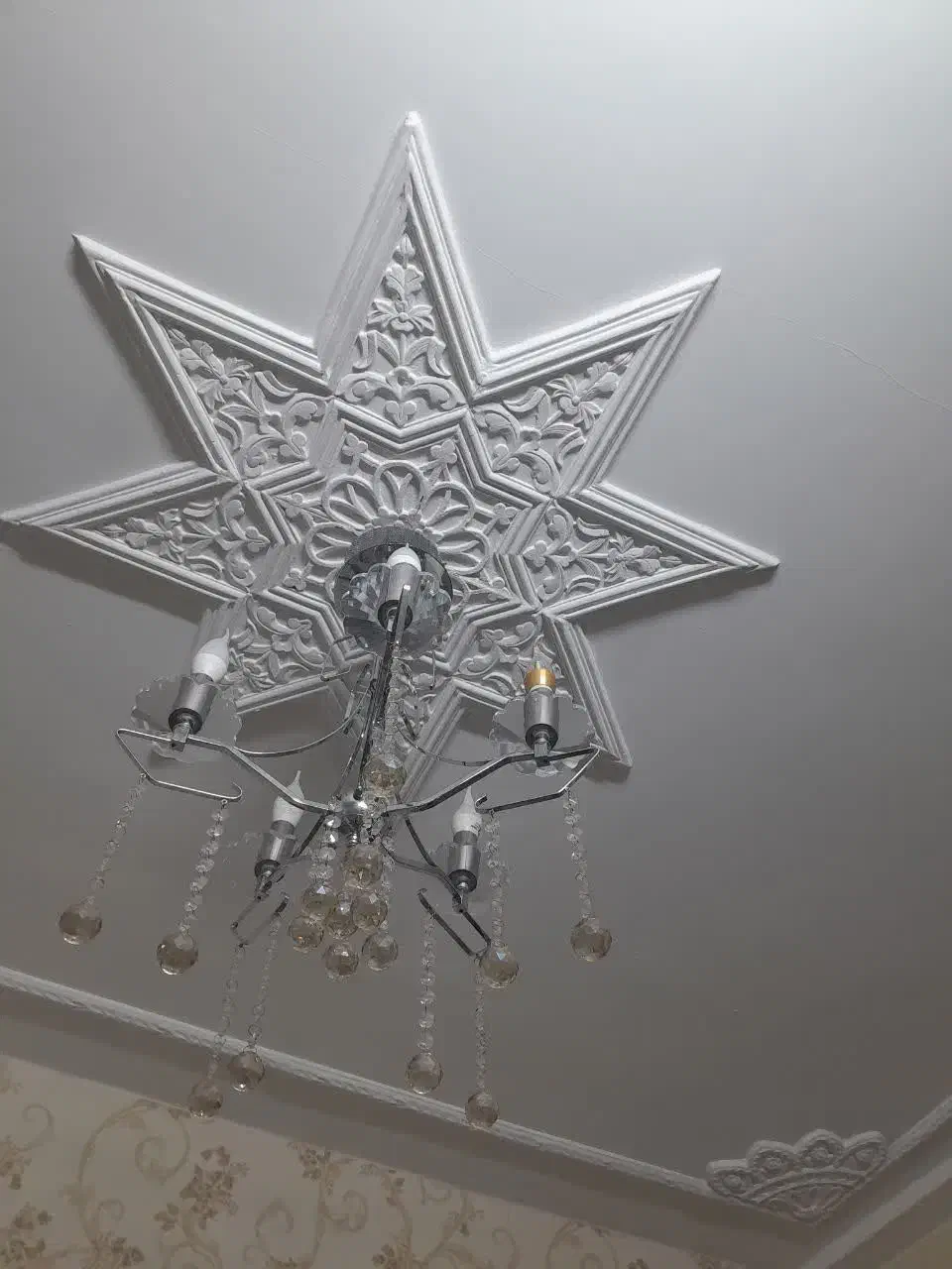 لوستر|لوستر و چراغ آویز|سمنان, |دیوار