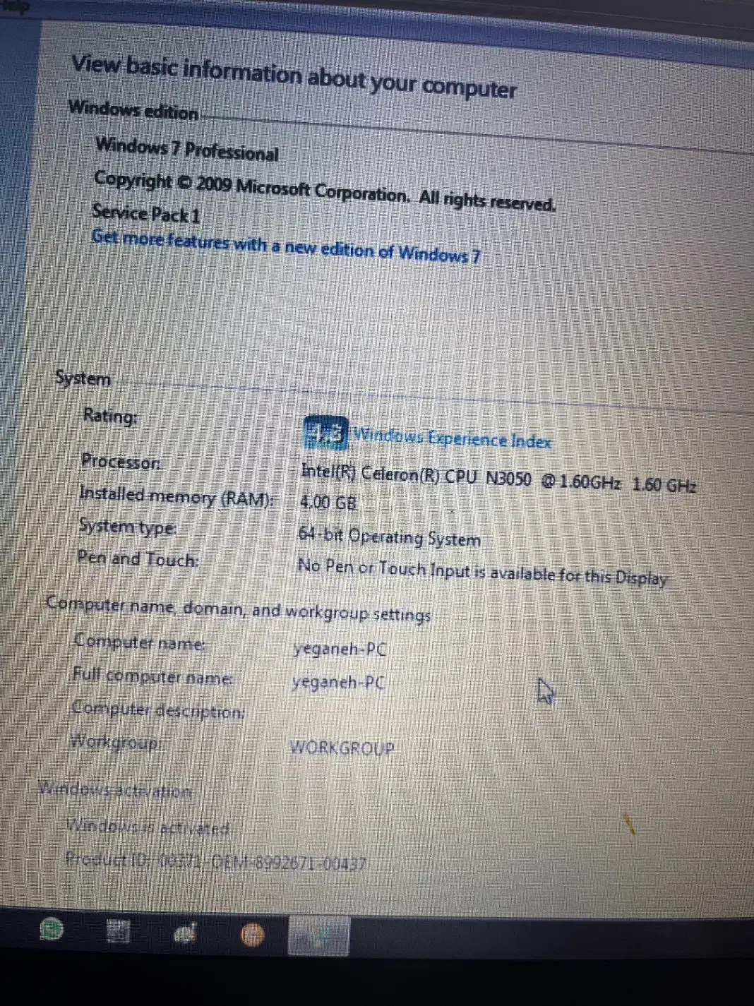 لب تاپ کم کار و تمیز|رایانه همراه|شهرکرد, |دیوار