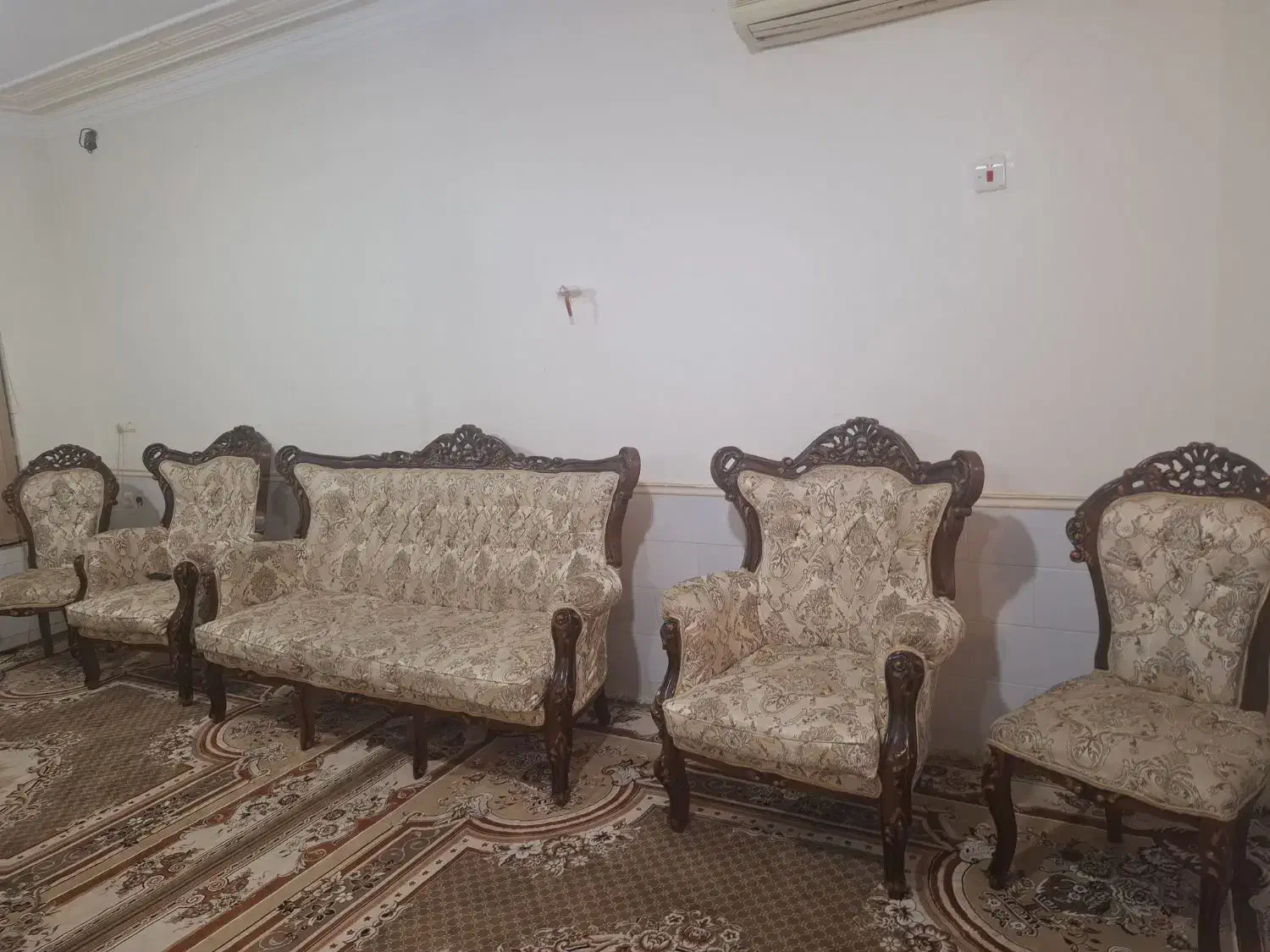 مبل سلطنتی در حدنو|مبلمان خانگی و میز عسلی|لامرد, |دیوار