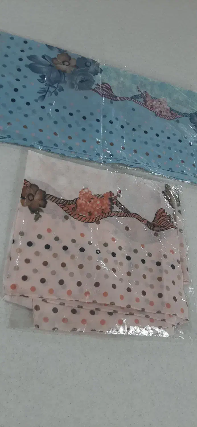 دو روسری نخی کاملا نو|لباس|قم, باجک یک|دیوار