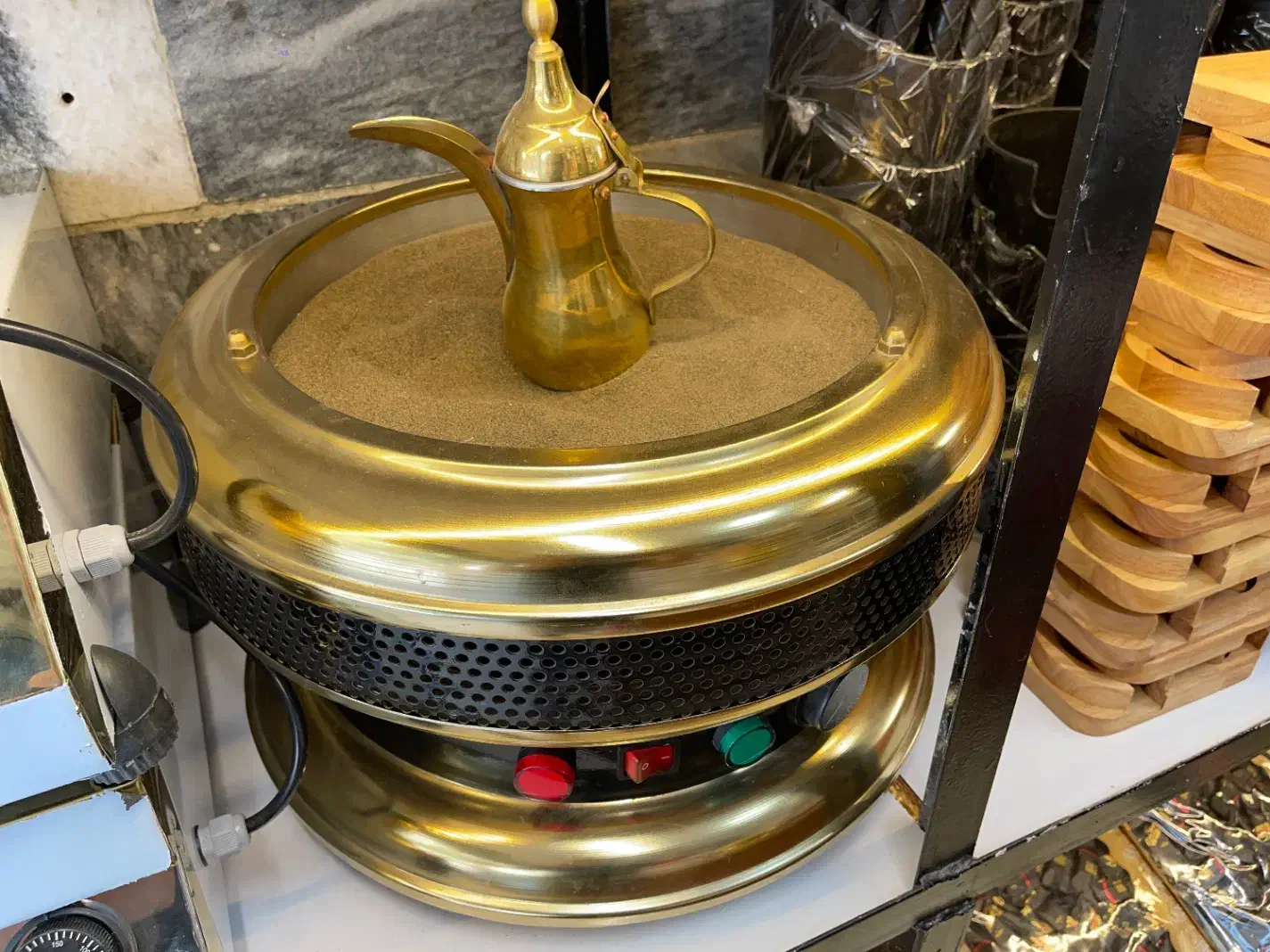 منقل شنی گازی وبرقی قهوه ترک قهوه عربی اسپرسو قهوه|کافی‌شاپ و رستوران|مشهد, عامل|دیوار