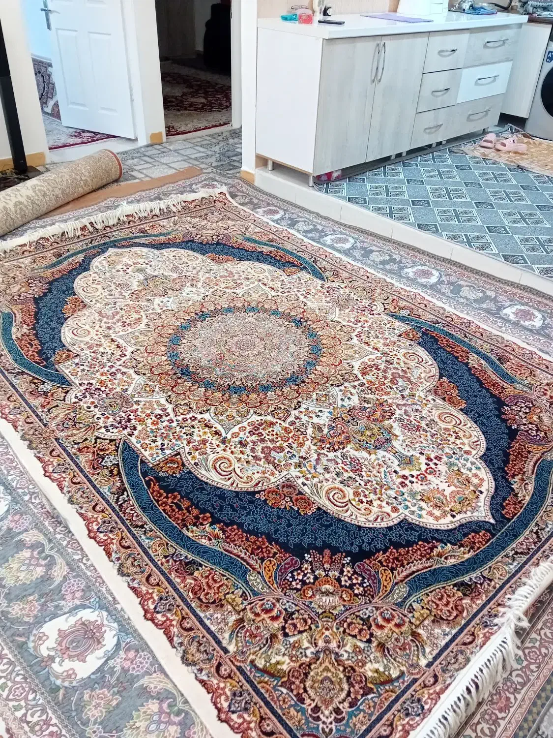 فرش|فرش|کرمانشاه, |دیوار