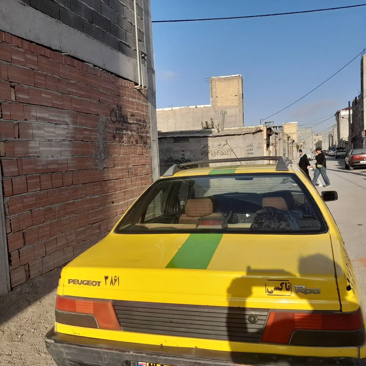 تاکسی روا  مدل ۸۷ خطی چهار راه  ،ترمینال خلخال|خودرو سواری و وانت|اردبیل, |دیوار