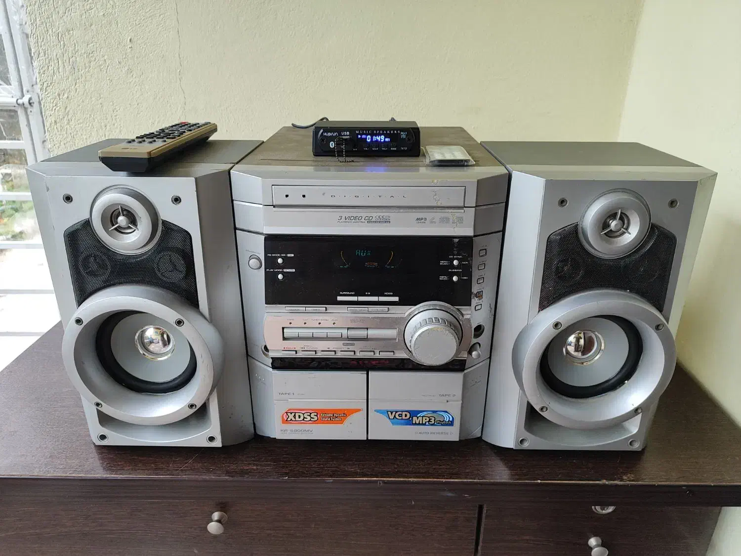 ضبط خانگی ال جی با فلش پلیر|سیستم صوتی خانگی|چالوس, |دیوار