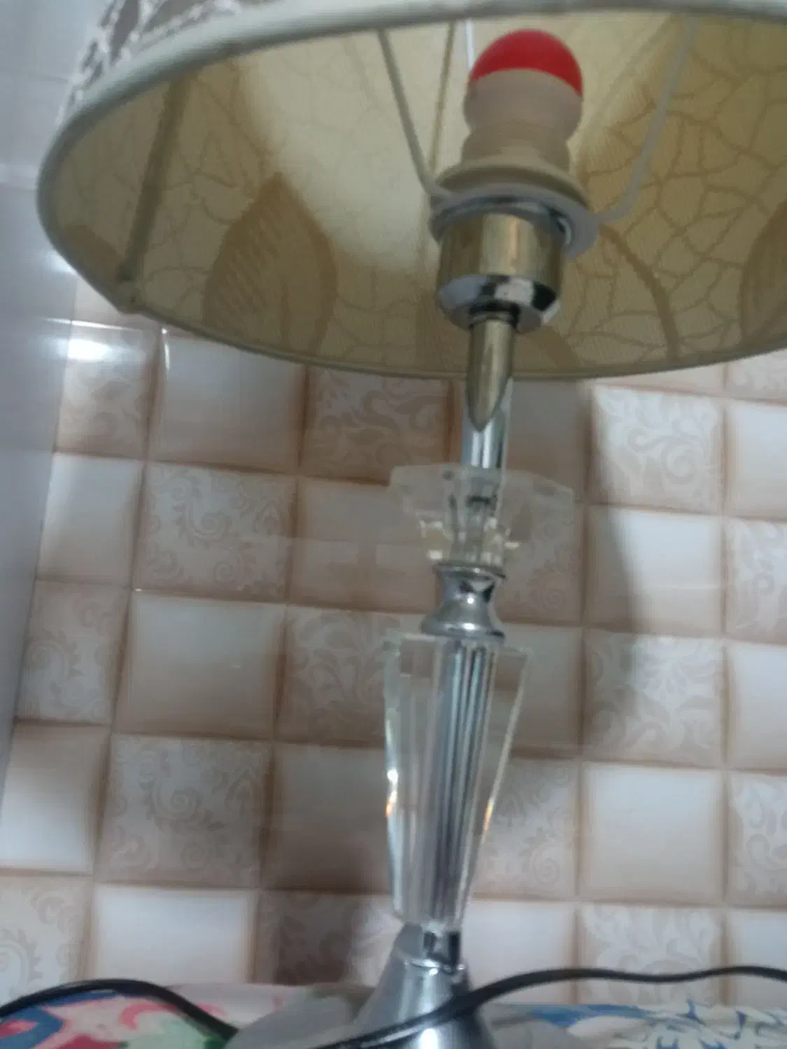 چراغ خواب در حد نو|چراغ خواب و آباژور|ساوه, |دیوار