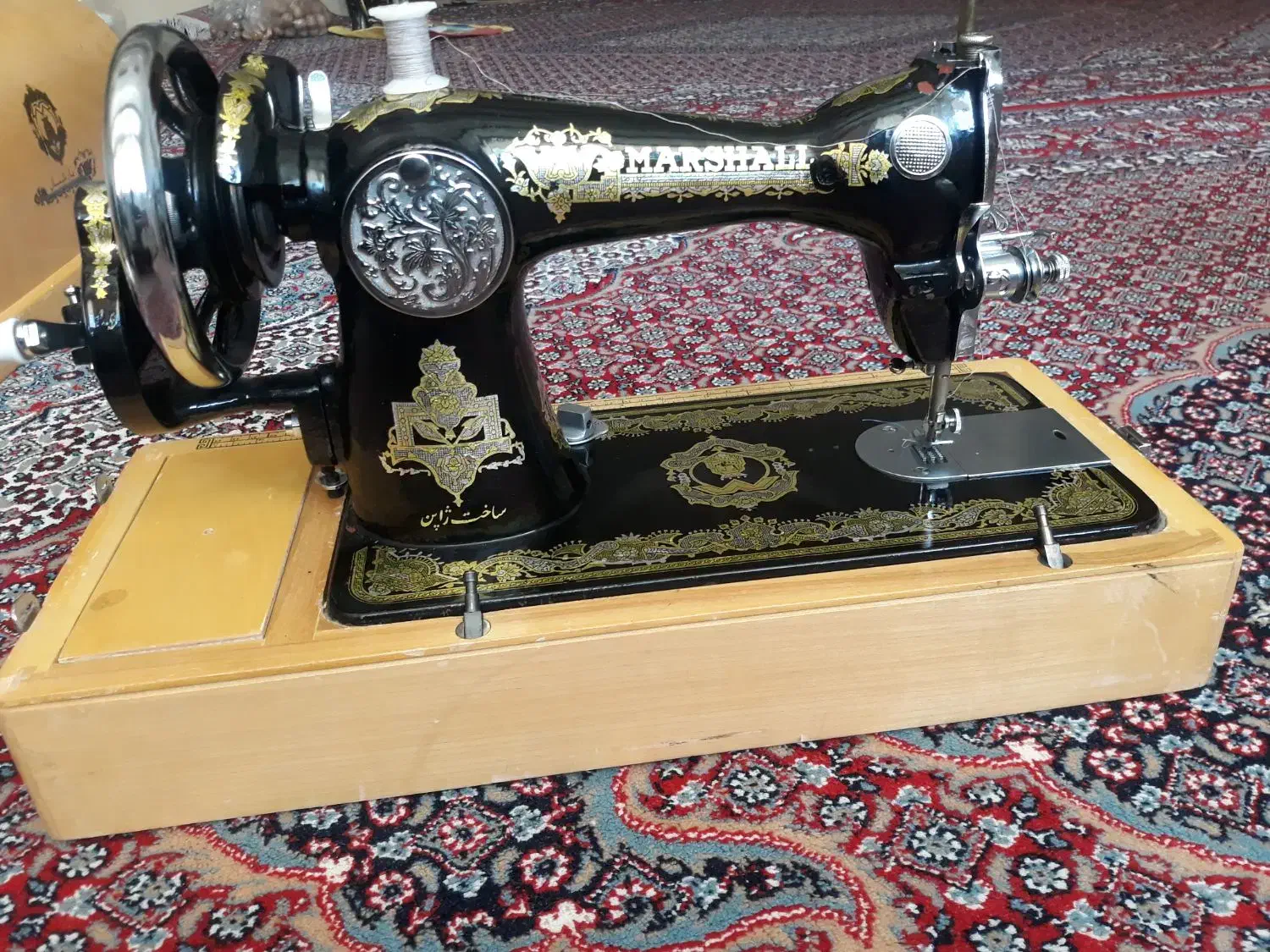 چرخ خیاطی مارشال ژاپنی دستی|چرخ خیاطی و ریسندگی|صدرا-فارس, فاز ۱|دیوار