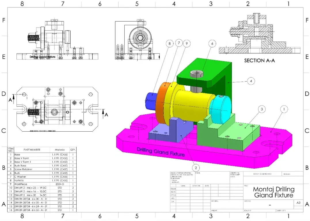 آموزش خصوصی SolidWorks 2024 و اتوکد و کتیا|خدمات آموزشی|پرند, فاز ۱|دیوار