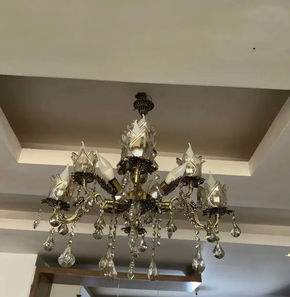 لوستر برنز|لوستر و چراغ آویز|هشتگرد, مدرس|دیوار