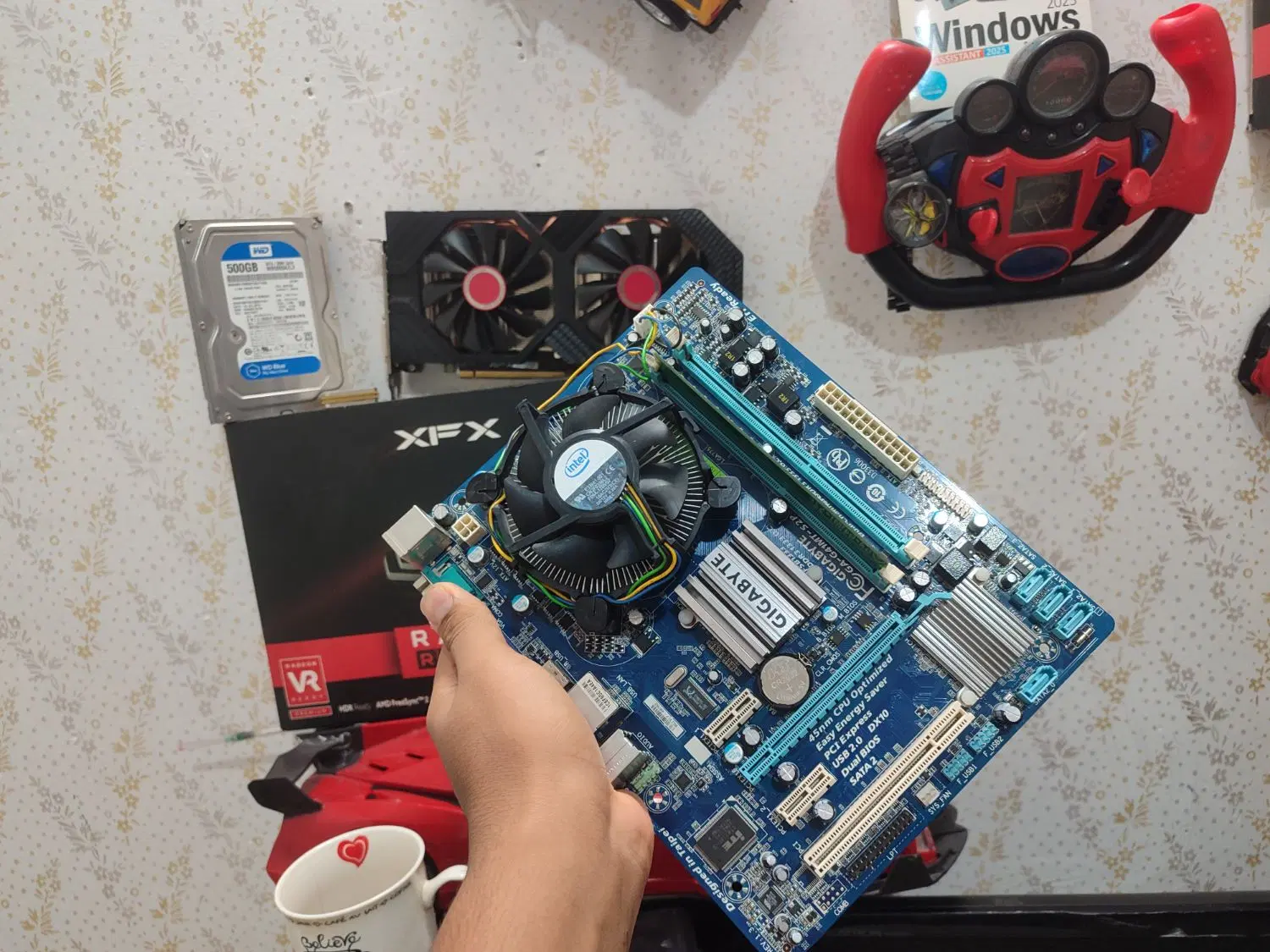 مادربرد G41 GIGABYTE|قطعات و لوازم جانبی رایانه|مشهد, بالا خیابان|دیوار