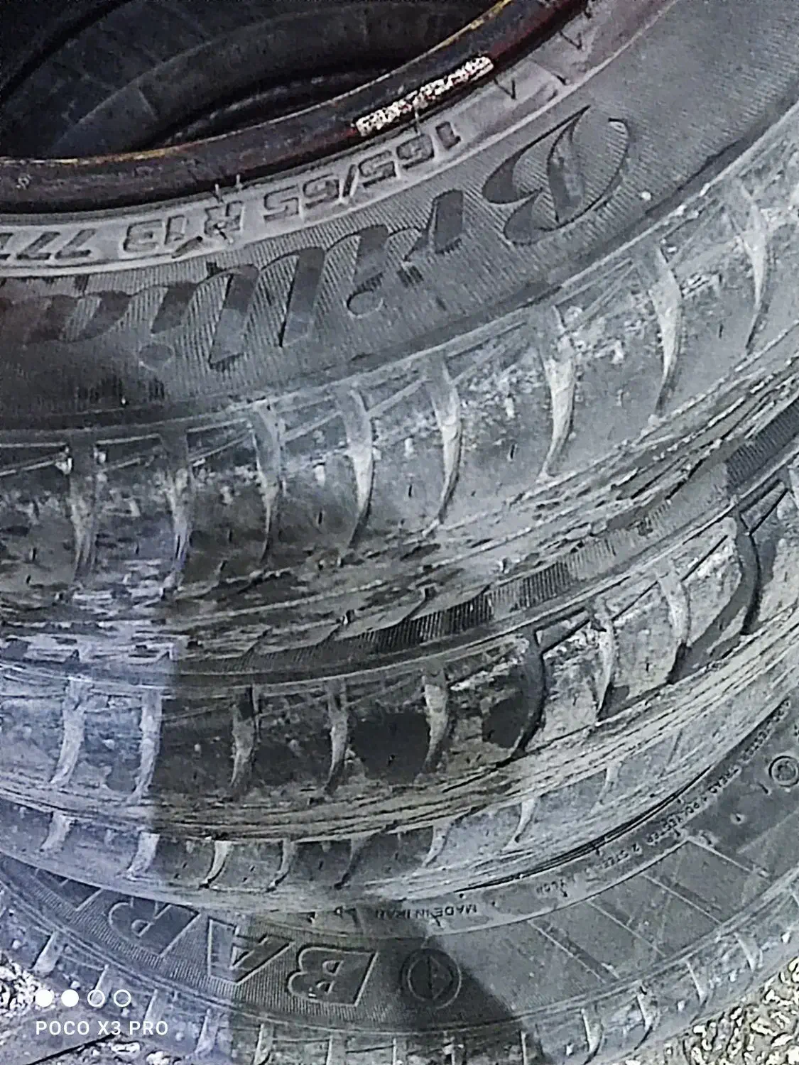 لاستیک پراید ۱۶۵ بارز|قطعات یدکی و لوازم جانبی|شیراز, فرهنگیان|دیوار