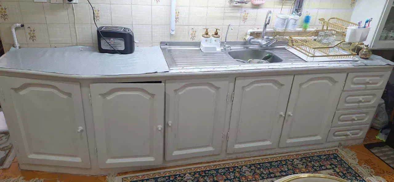 کابینت آشپزخانه چوبی|کتابخانه، شلف، قفسه‌های دیواری|اردبیل, |دیوار