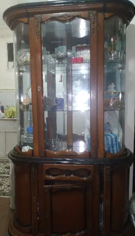 بوفه چوبی|بوفه، ویترین، کنسول|رشت, پیرسرا|دیوار