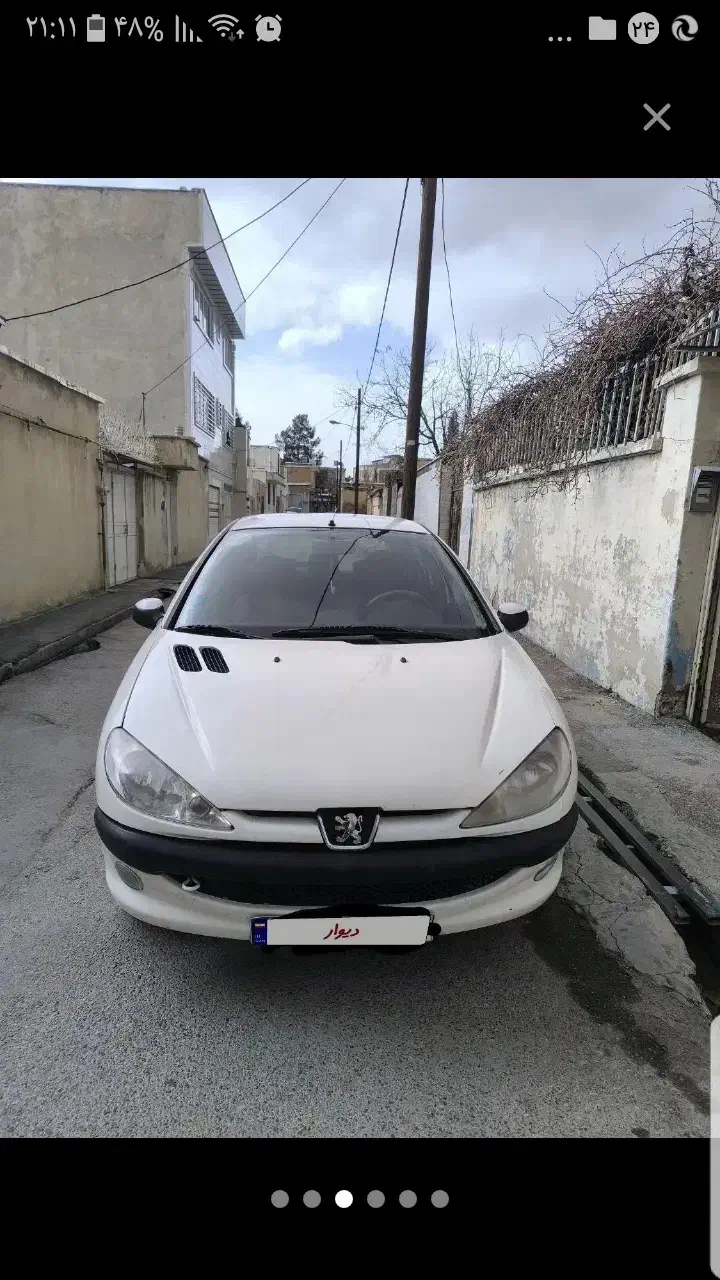 پژو ۲۰۶تیپ۲مدل۸۸|خودرو سواری و وانت|اراک, |دیوار