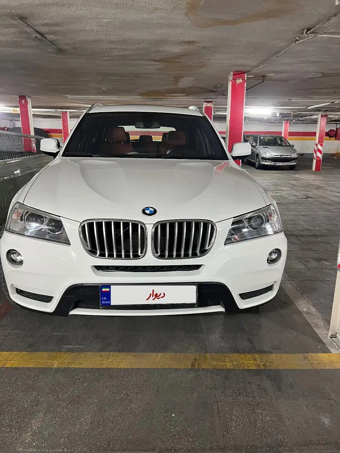 بی ام و ایکس تری bmw سفید درحدنو|خودرو سواری و وانت|تهران, کامرانیه|دیوار