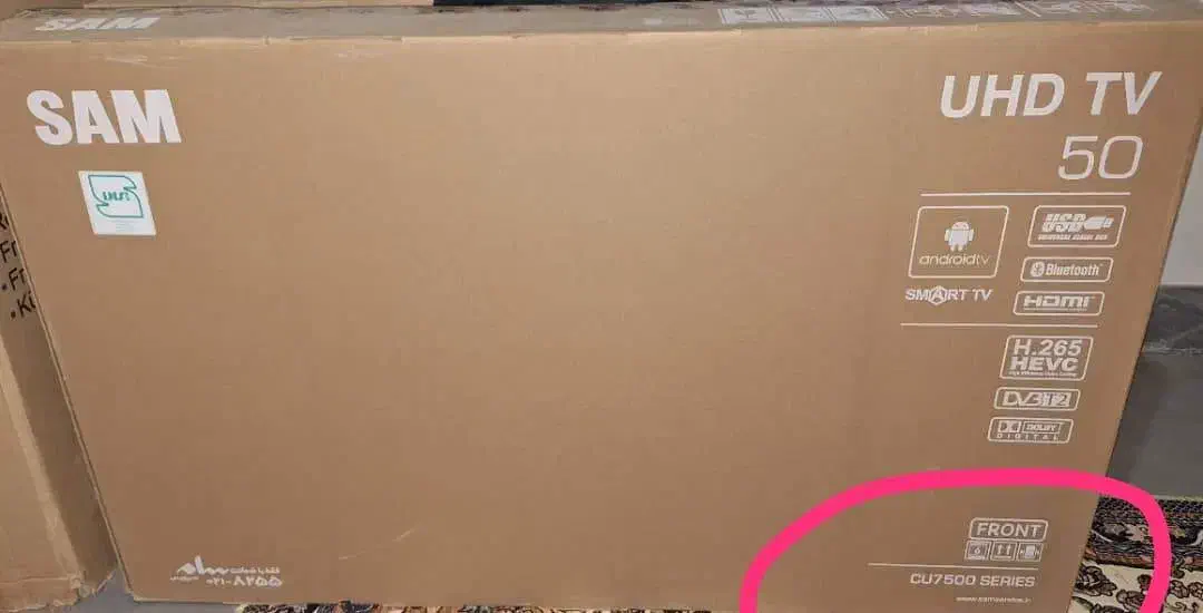 یک دستگاه تلویزیون سام 50اینچ smart|تلویزیون و پروژکتور|گنبد کاووس, |دیوار