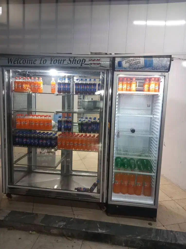 یخچال ۲×۲تمام استیل متور دانفوس|یخچال و فریزر|خرم‌آباد, |دیوار