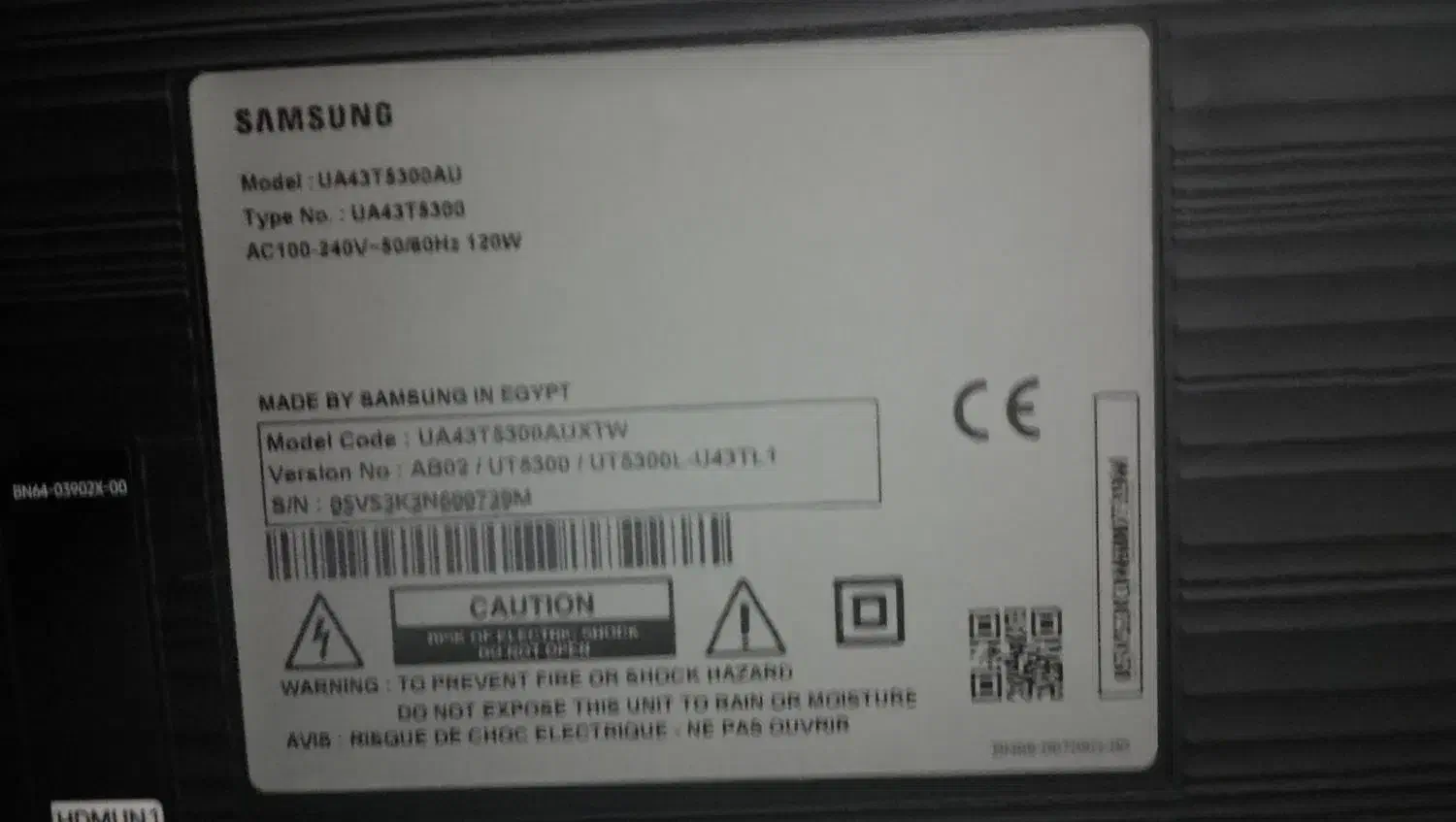 تلوزیون هوشمند سامسونگ 43اینچ|تلویزیون و پروژکتور|صباشهر, |دیوار