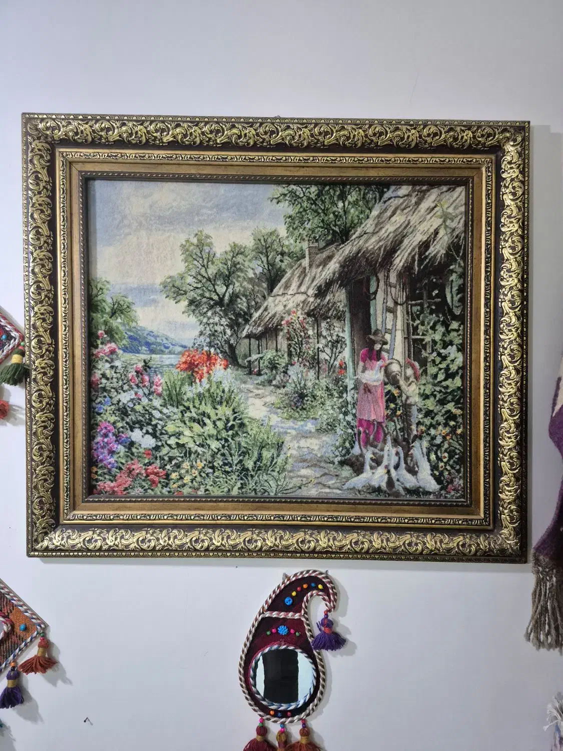 تابلو فرش دستباف|تابلو فرش|بندر ماهشهر, |دیوار