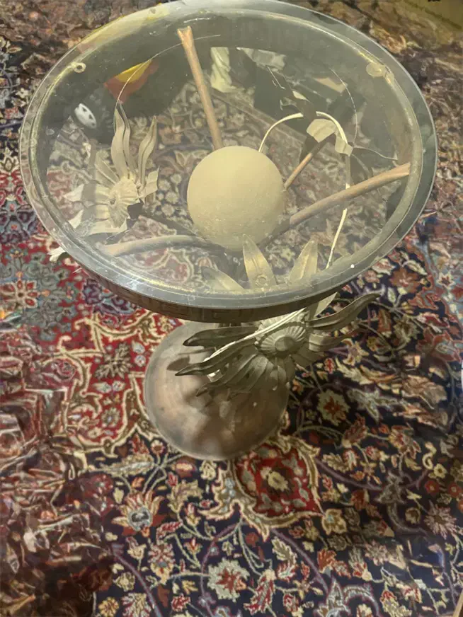 فروش فوری میز با آباژور نو|چراغ خواب و آباژور|شیراز, قدوسی شرقی|دیوار