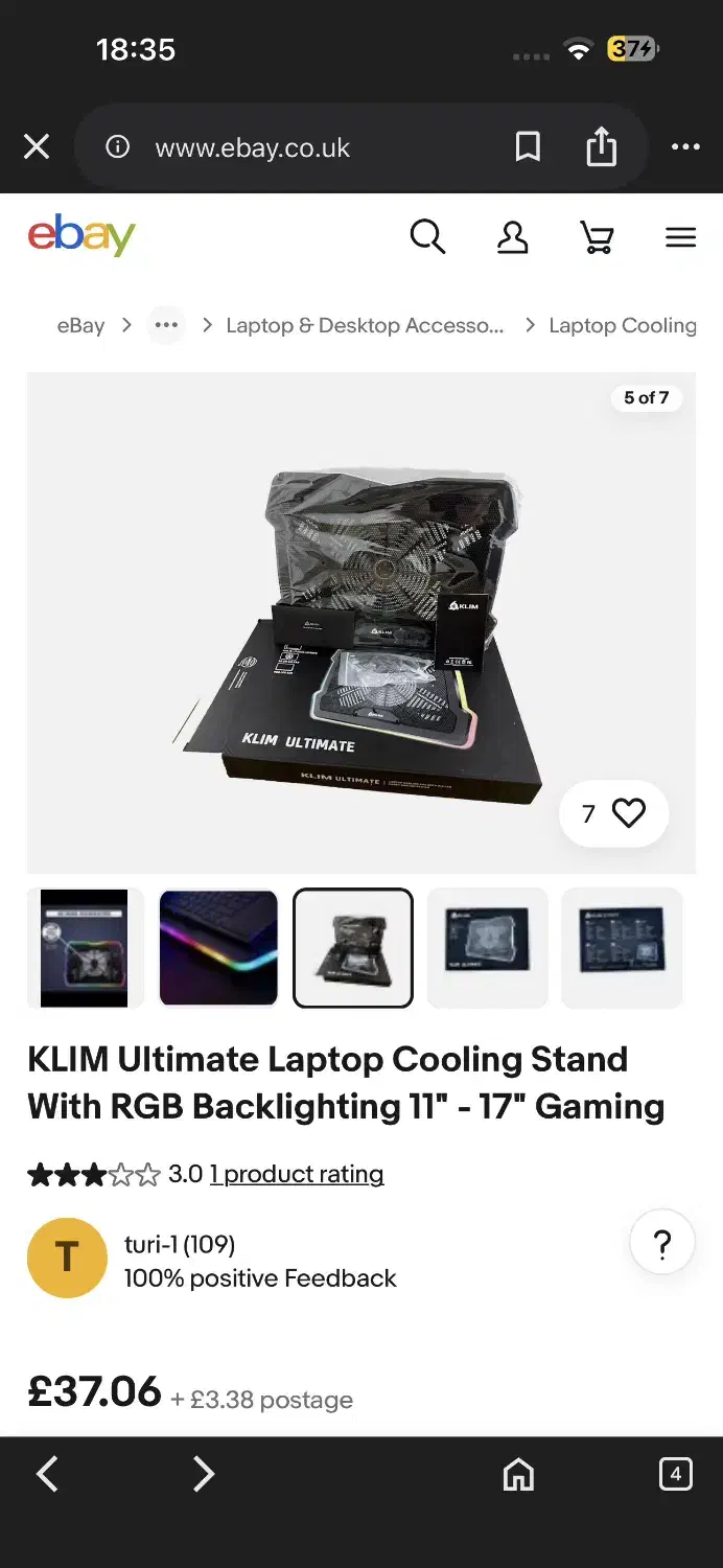 فن خنک کننده لبتاب و آیپد|قطعات و لوازم جانبی رایانه|تنکابن, |دیوار