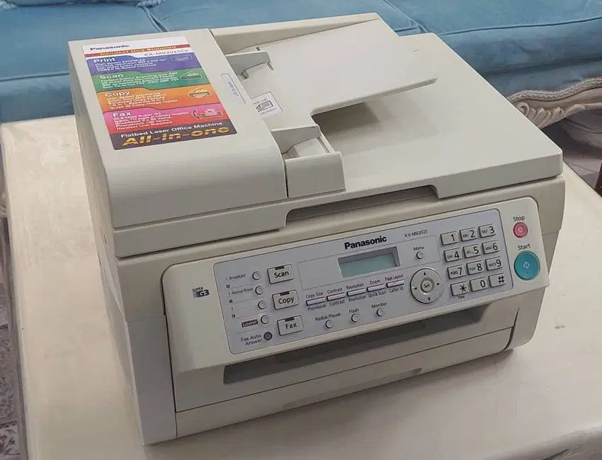 پرینتر ۴ کاره لیزری پاناسونیک KX-MB2025 (کارکرده)|پرینتر، اسکنر، کپی، فکس|تهران, تهرانپارس شرقی|دیوار