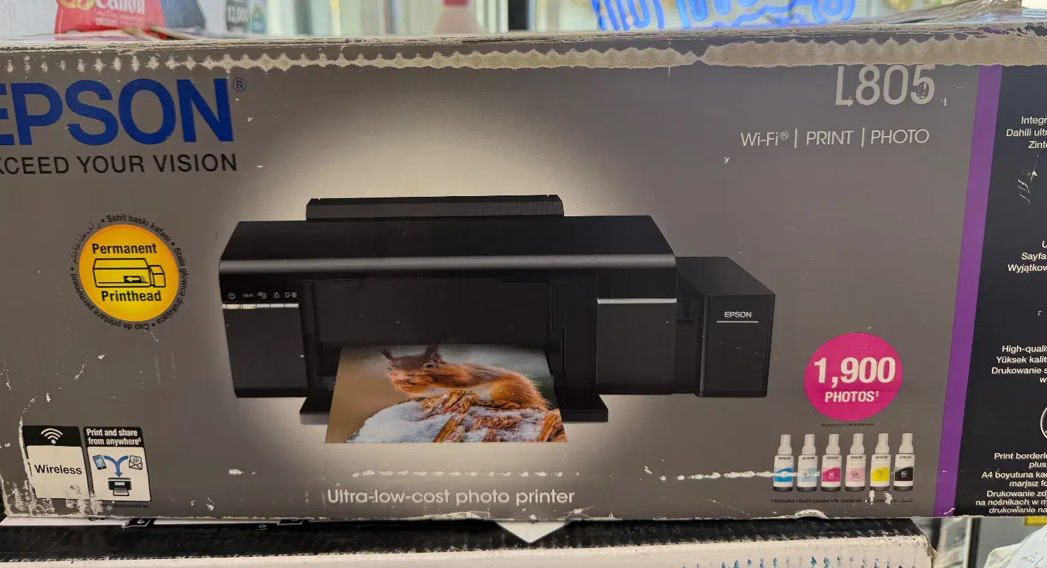 پرینتر HP 805 استوک در حد نو با کارتن اصلی|پرینتر، اسکنر، کپی، فکس|مشهد, سراب|دیوار