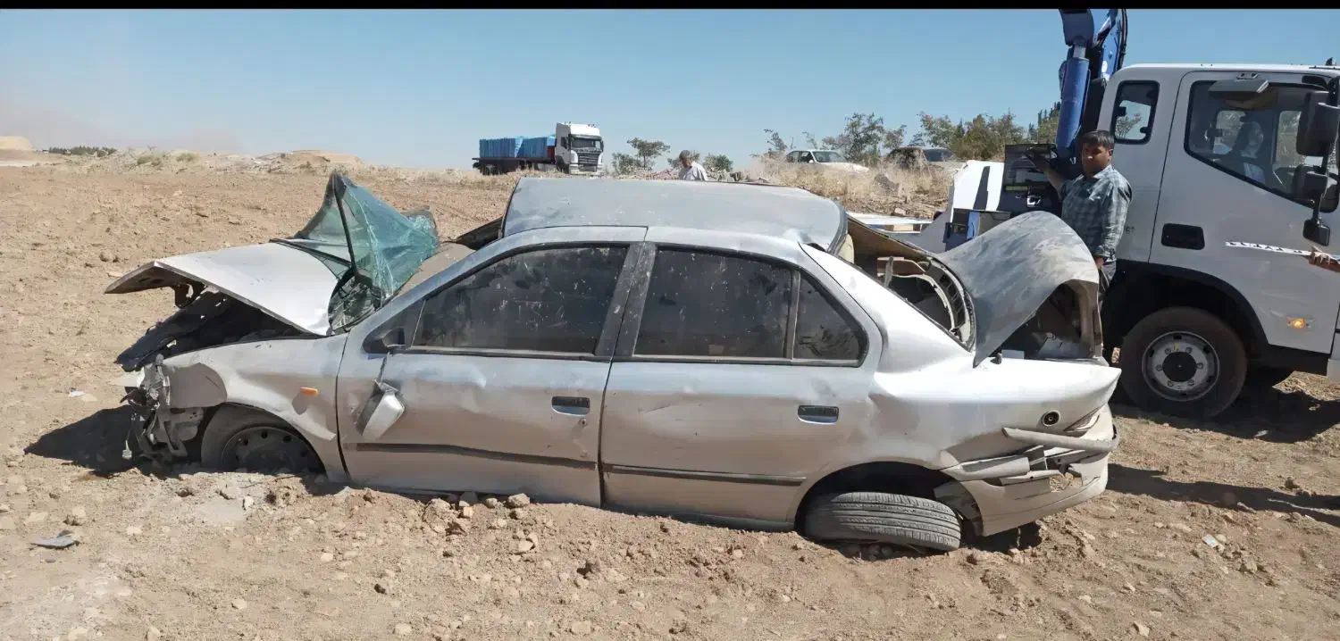 سمند مدل ۸۴ تصادفی|خودرو سواری و وانت|کرمانشاه, |دیوار