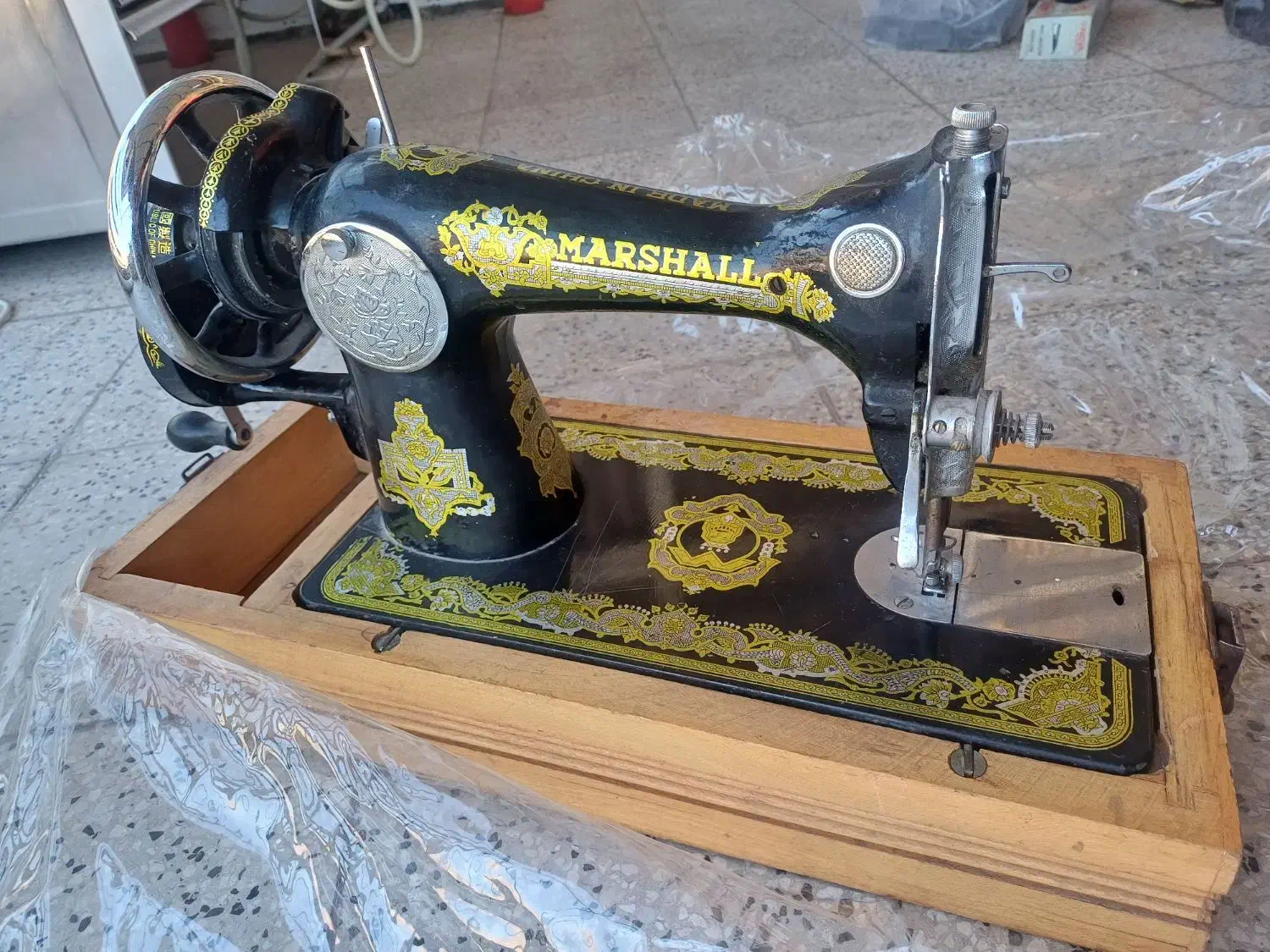 چرخ خیاطی قدیمی|چرخ خیاطی و ریسندگی|تهران, شهرک گلها|دیوار