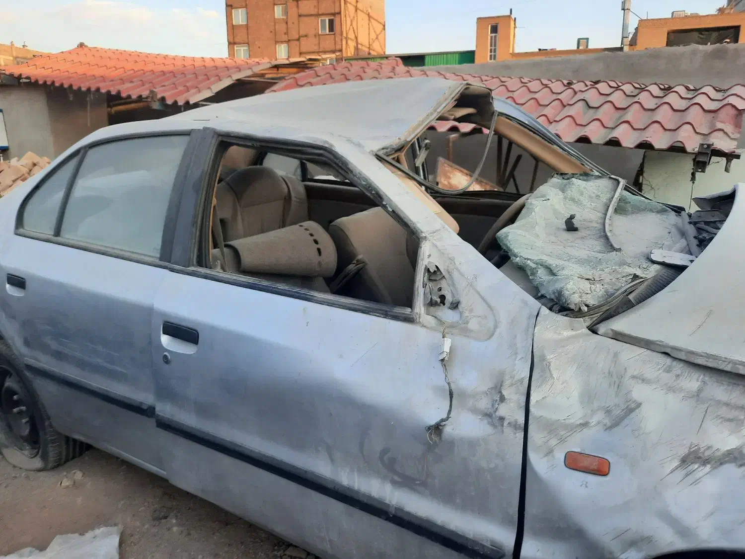 سمند مدل ۸۶ تصادفی|خودرو سواری و وانت|کرمان, |دیوار