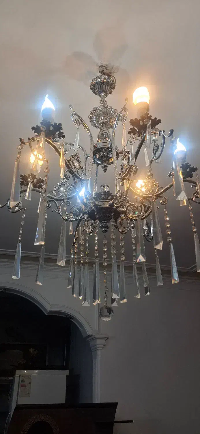 لوستر|لوستر و چراغ آویز|پاکدشت, پاکدشت (مامازند)|دیوار