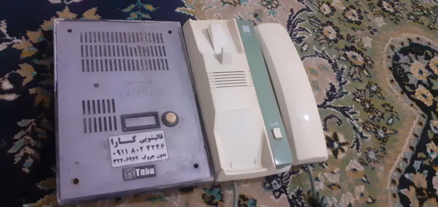 آیفون صوتی با پنل|تلفن رومیزی|بابل, |دیوار