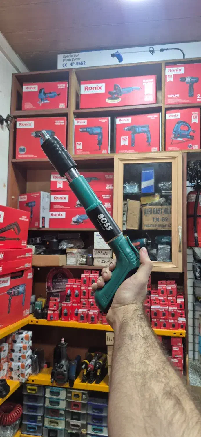 میخکوب چاشنی با کیف و لوازم|ماشین‌آلات صنعتی|رشت, پاستوریزه|دیوار