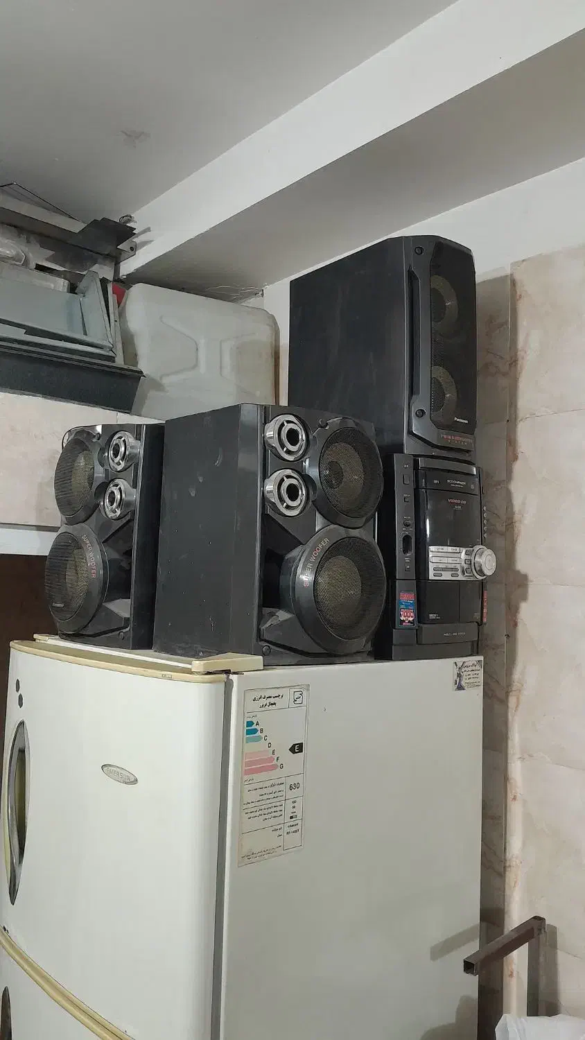 ظبط|سیستم صوتی خانگی|رباط‌کریم, رباط‌کریم|دیوار