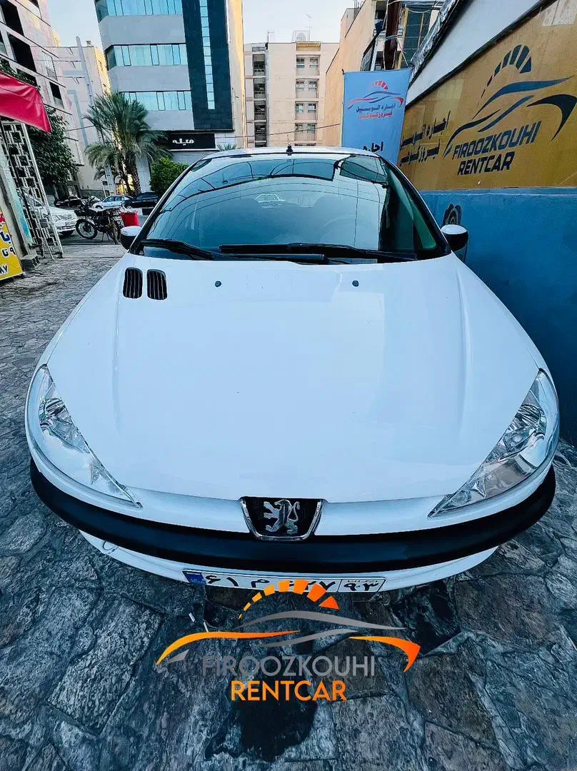رنت ماشین پژو 206 هاچبک / بدون راننده|خودرو اجاره‌ای|شیراز, زرهی|دیوار