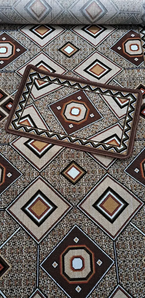 گلیم ۱ متر و ۳۰ سانت در ۵متر و ۴۰ سانت|گلیم، جاجیم، گبه|بهار, |دیوار