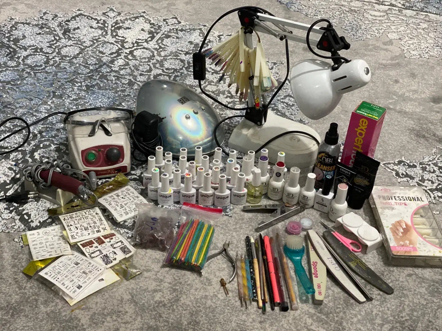 لوازم کاشت ناخن کارباژل|آرایشی، بهداشتی، درمانی|اراک, |دیوار