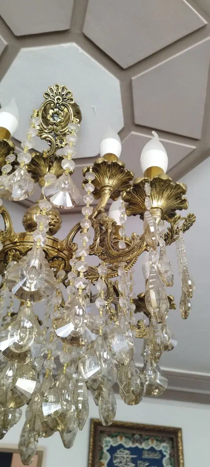 برنز|لوستر و چراغ آویز|همدان, |دیوار