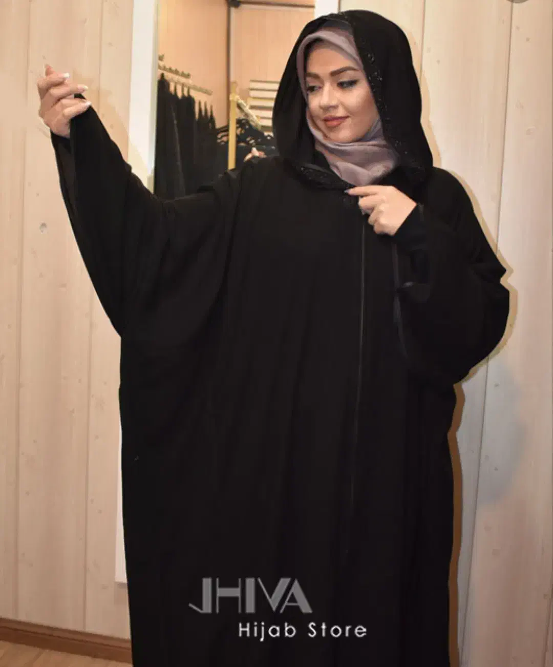 چادر مشکی عربی شنل دار (نو)|لباس|رودهن, |دیوار