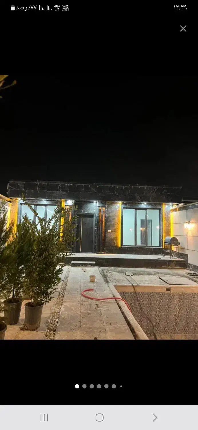 باغ ویلا لوکس ۲۰۰متر ۱۱۰متر بنا دو خواب شهریار|فروش خانه و ویلا|شهریار, فرارت|دیوار