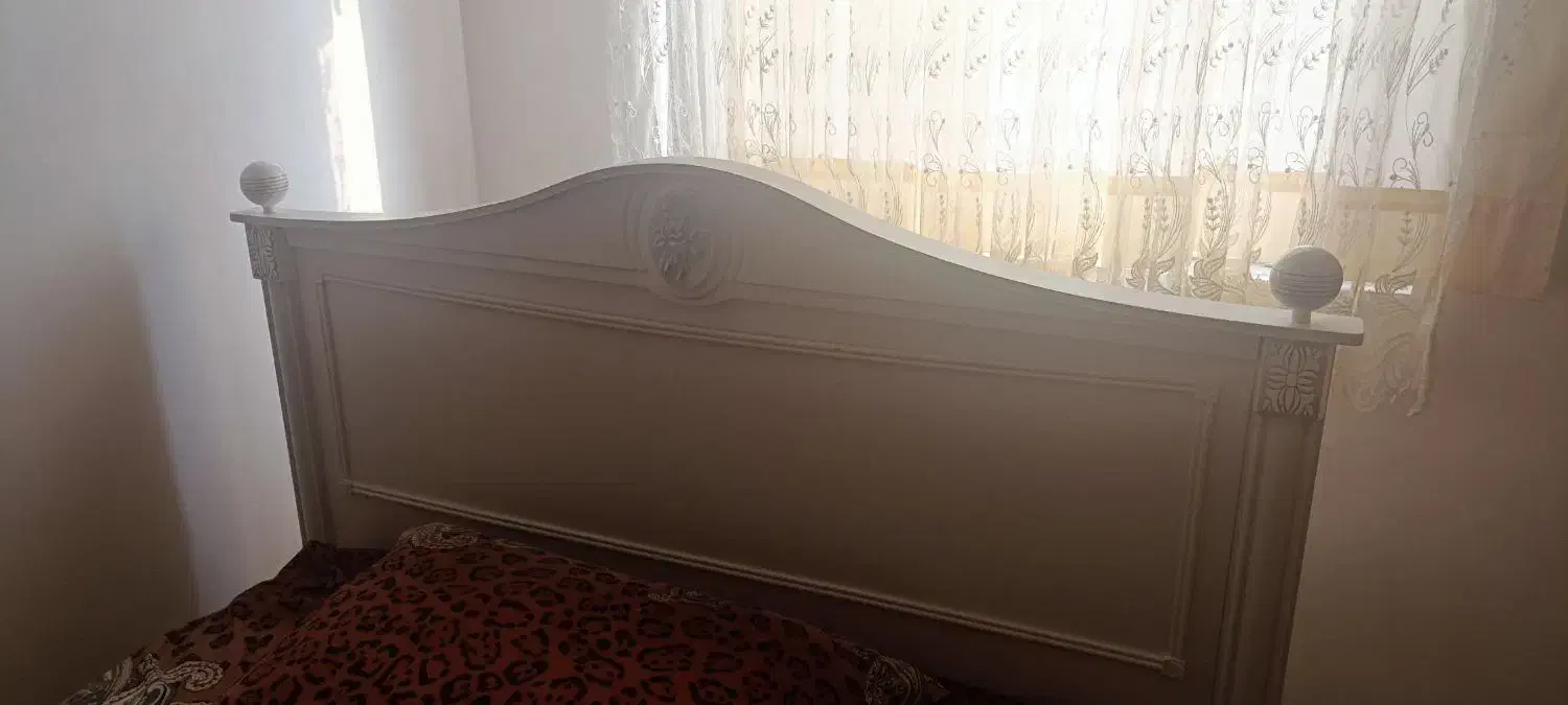 تخت نوجوان با عرض ۱۲۰ همراه با تشک|تخت و سرویس خواب|رشت, جهاد|دیوار